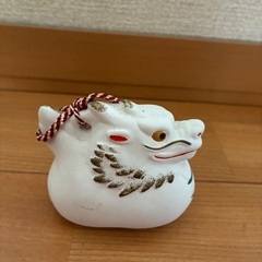 【箱無し】干支置物　辰（陶器）の画像