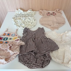 韓国風ベビー服5点の画像