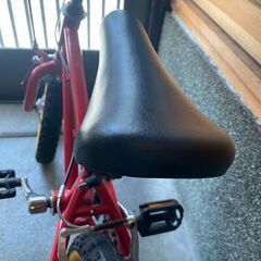 12インチ　子ども用自転車　補助輪付きの画像