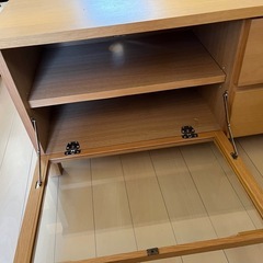 【差し上げます】無印良品テレビ台の画像