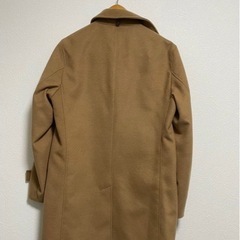 美品 INHERIT インヘリット フーディ チェスターコート キャメルの画像