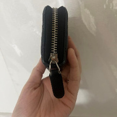 CHANEL 黒 カード 財布 並行輸入品 ノベルティ コインケースの画像