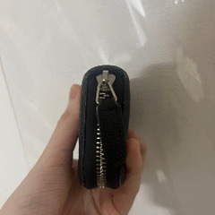 CHANEL 黒 カード 財布 並行輸入品 ノベルティ コインケースの画像