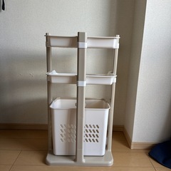 洗濯物カゴ・棚の画像