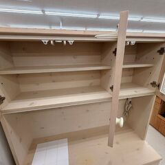 【ドリーム尾浜店】3枚扉オープンボード　NA　 高さ(H)180.5×幅 (W)113.5× 奥行(D)44.5(cm)の画像