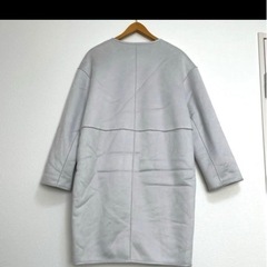 コムサイズム ムートンコート S~M 7号 リバーシブルの画像