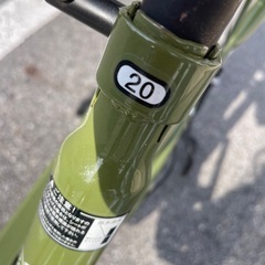 アサヒ　自転車　コアラ　20インチ　グリーンの画像