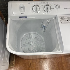 Haier 2槽式洗濯機　JW-HSW50A 2025年製の画像