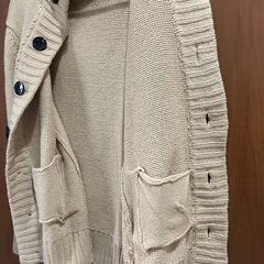 メンズニットカーディガンの画像