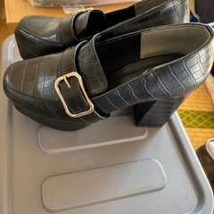 厚底ヒール　L sizeの画像