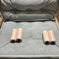 フロアソファ1セット（水色）の画像