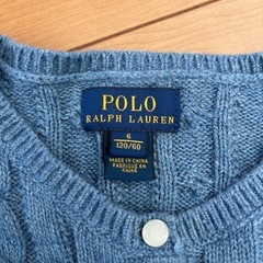 子供服　ラルフローレン　カーディガンの画像