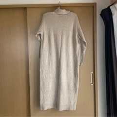 【決まりました】タートルネックロングワンピース　ニットの画像