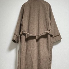 BE A MAN ロングコート ブラウン 日本製　ID109の画像