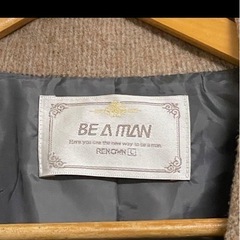 BE A MAN ロングコート ブラウン 日本製　ID109の画像