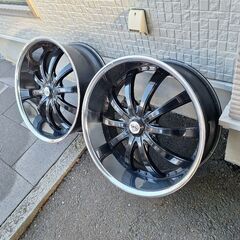 ロクサーニ LOXARNY 24インチ！ 5穴 114.3 訳あり格安出品！の画像