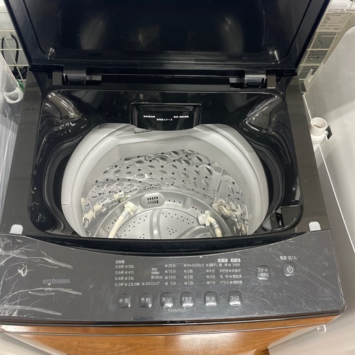 全自動洗濯機 IRIS OHYAMA IAW-T605BL 2023年製