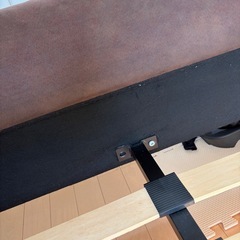 ニトリ　ベッドフレーム セミダブルの画像