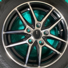 185/65R15 冬用タイヤ・ホイールセット【ホンダフリード装着】の画像