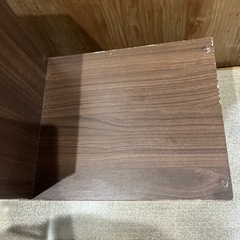 ブラウン　小物ラック　カラーボックスの画像