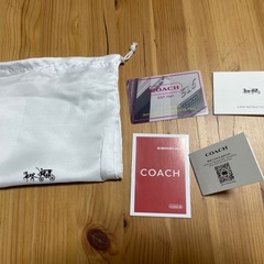 COACH コーチ 長財布 グリーン  の画像