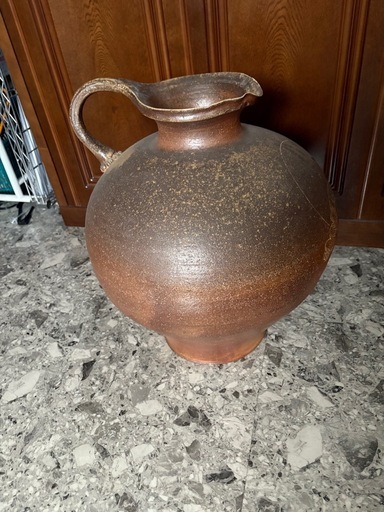 壺、ツボ、花瓶、焼物、大きな壺です、 (zanshin) 徳庵のその他の中古