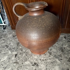 壺、ツボ、花瓶、焼物、大きな壺です、 (zanshin) 徳庵のその他の中古