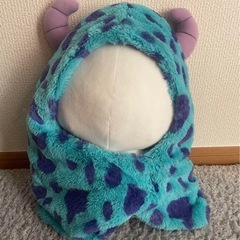 ディズニー モンスターズインク サリー 角付き ファンキャップ 被りものの画像