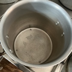 業務用❗️アルミ製寸胴鍋✨寸胴大型鍋24cm両手鍋厨房用品日用品調理器具シルバーの画像