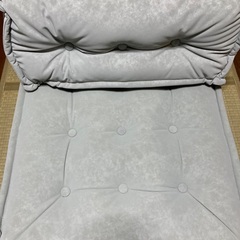 フロアソファ1セット（水色）の画像