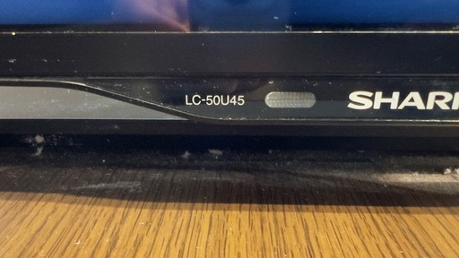 ジャンク】50インチ AQUOS LC-50U45 (ぷっちょ) 桜井のテレビ《液晶