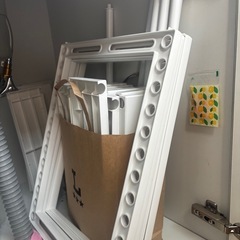 ニトリ　シンク下 伸縮ラックの画像