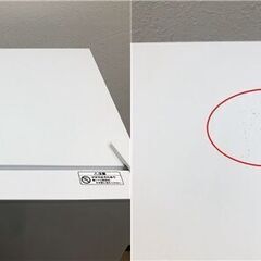 ss7984　 ニトリ 冷蔵庫 106L NTR-106WH ホワイト 2ドア 右開き グラシア 単身向け 一人暮らし 冷凍冷蔵庫 冷凍庫 白 引き出し式冷凍庫 コンパクト 冷蔵庫 中古の画像