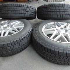 CX5、ハリアー、エクストレイル,225-65-17、ダンロップ、スタッドレス、ウインタークロス、7JJ、114.3の画像