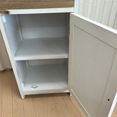 天然木トールキャビネット 45×35×150(cm)の画像