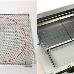 ss7988　ヤマダ オーブントースター YSK-T90D1 ホワイト YAMADA 山型パン対応 トースト 2枚 900W 白 パン 餅 受け皿付き タイマー15分 オーブントースター 中古の画像