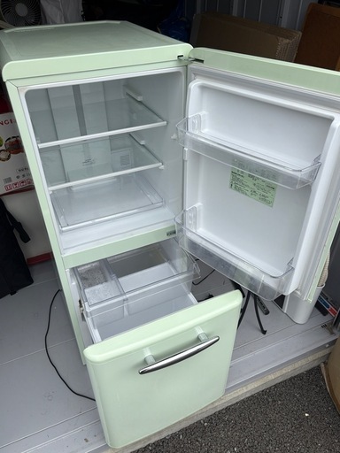 エディオンe angle 冷凍冷蔵庫ANG-RE151-A1 2020年製冷蔵庫149L 人気の