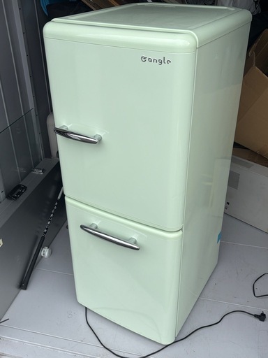 2020年製 エディオン 冷蔵庫 149L ANG-RE151-A1 エディオンe angle 冷凍冷蔵庫ANG-RE151-A1 2020年製冷蔵庫149L 人気の