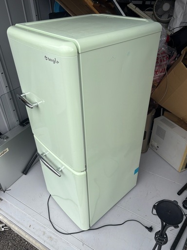 エディオンe angle 冷凍冷蔵庫ANG-RE151-A1 2020年製冷蔵庫149L 人気の