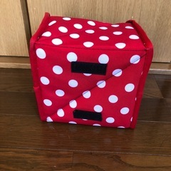 ミニーマウス　収納ボックスの画像