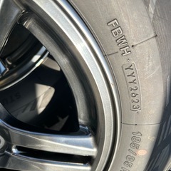 ジムニー純正ホイール付スタッドレス、イボ残美品の画像