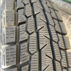 ジムニー純正ホイール付スタッドレス、イボ残美品の画像