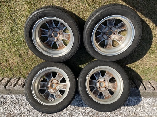 スズキアルミタイヤ付4本セット