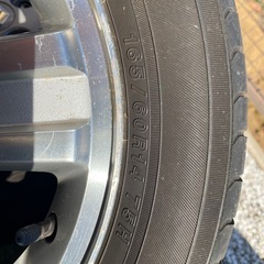 スズキアルミタイヤ付4本セットの画像