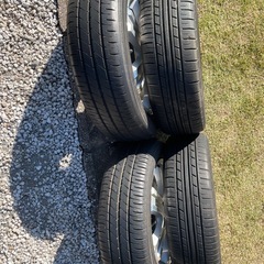 スズキアルミタイヤ付4本セットの画像