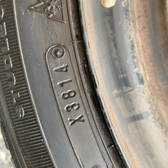 スタッドレス！ダイハツ14インチの画像