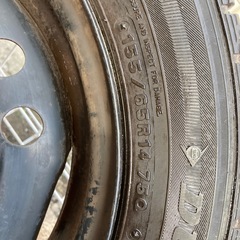 スタッドレス！ダイハツ14インチの画像