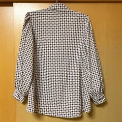 【private pause】ブラウス　長袖 襟元リボンの画像