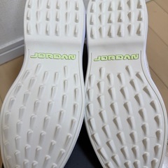 【未使用】ジョーダン ADG 4 ゴルフシューズ ホワイト/ライムの画像