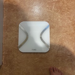 FiNCオリジナル体組成計ホワイト (CS20D)の画像